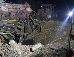 Rus füzeleri Ukrayna sınırına yakın NATO üyesi Polonya köyünü vurdu