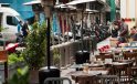 Atina Belediyesinde yaya yollarına yeni masalara  “Hayır”