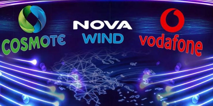 Sabit ve mobil telefonda Cosmote, Vodafone ve Nova’nın pazar payları