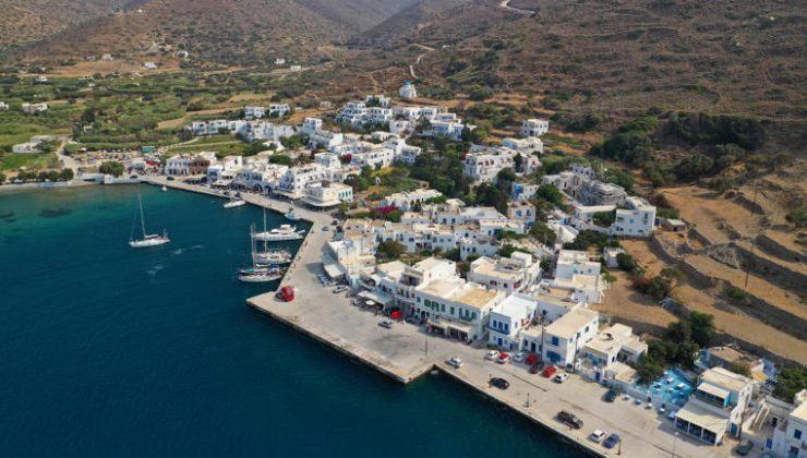 Yunanistan Amorgos adası ikiye bölündü