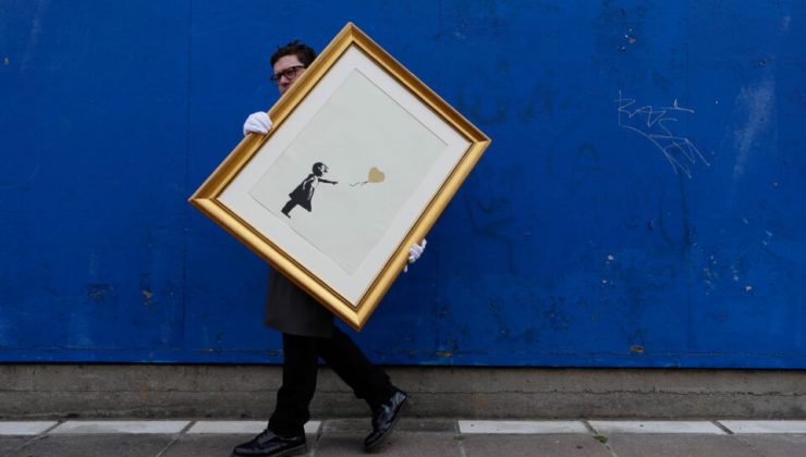 Galler: Banksy’nin eserlerinden üçüne cezai soruşturmanın bir parçası olarak el konuldu