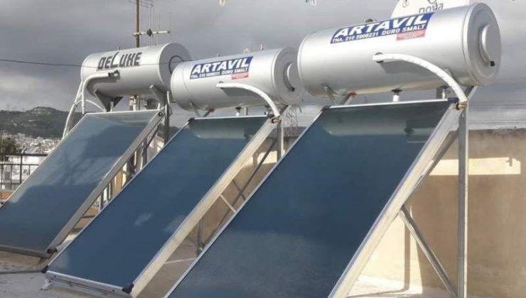Yunanistan’da Güneş enerjili su ısıtıcısının kurulumu için% 60’a kadar sübvansiyon programı