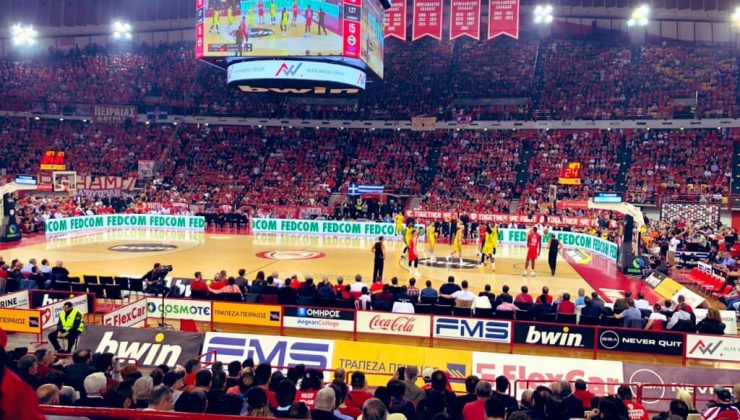 T.C. Atina-Pire Başkonsolosluğu Olympıiakos-Fenerbahçe basket maçını seyretti