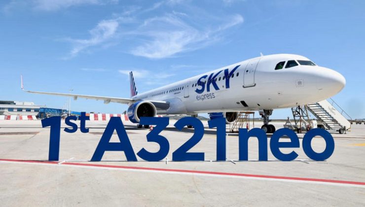SKY express: İlk A321neo uçağı teslim aldı