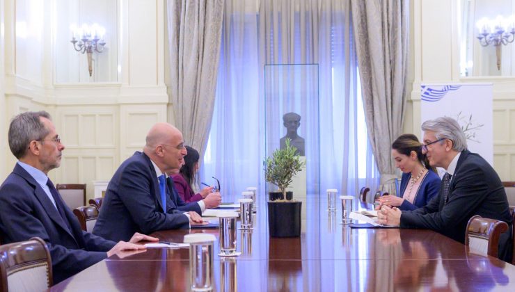 Büyükelçi Erciyes,@NikosDendias ’a nezaket ziyaretinde bulundu.