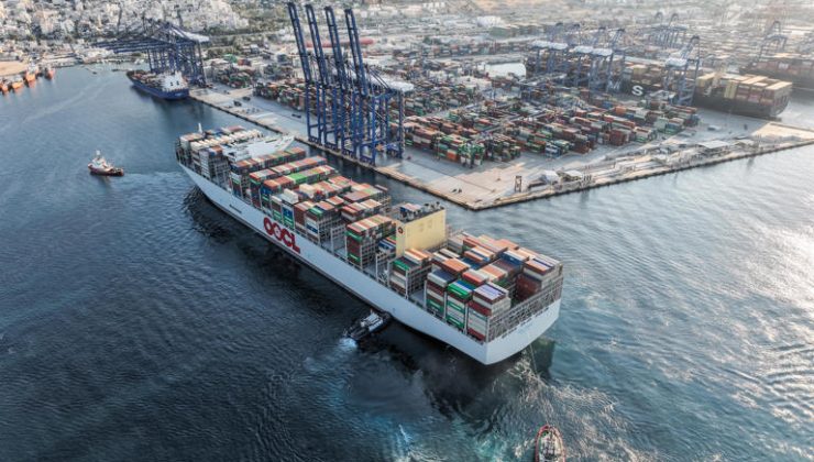 Pire Limanı, Dünyanın En Büyük Gemilerinden Biriyle Tanışıyor