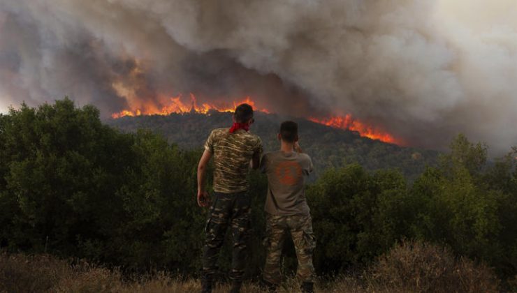 Avrupa’nın En Büyük Orman Yangını Evros’ta