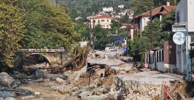 Yunanistan’da Kötü Hava Sonrası Felaket