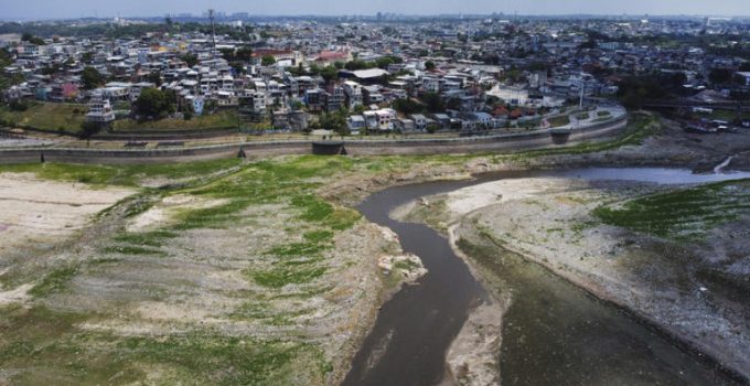 Amazon’da Tarihi Kuraklık: Manaus Limanındaki Nehir Seviyesi Tarihi Düşüklerde