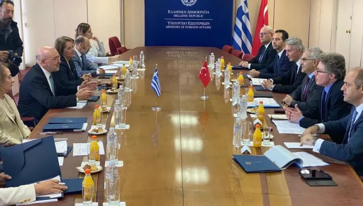 Yunanistan ve Türkiye Dışişleri Bakan Yardımcıları, Atina’da İkili İlişkileri Geliştirmek İçin Toplandı