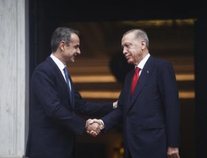 Yunanistan’da Kiriakos Miçotakis ve Recep Tayyip Erdoğan Buluşması Gerçekleşti