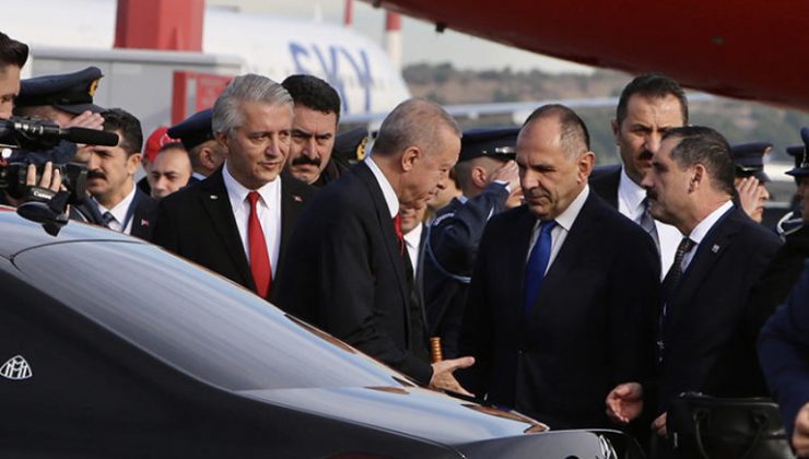 Erdoğan ve Miçotakis buluşma