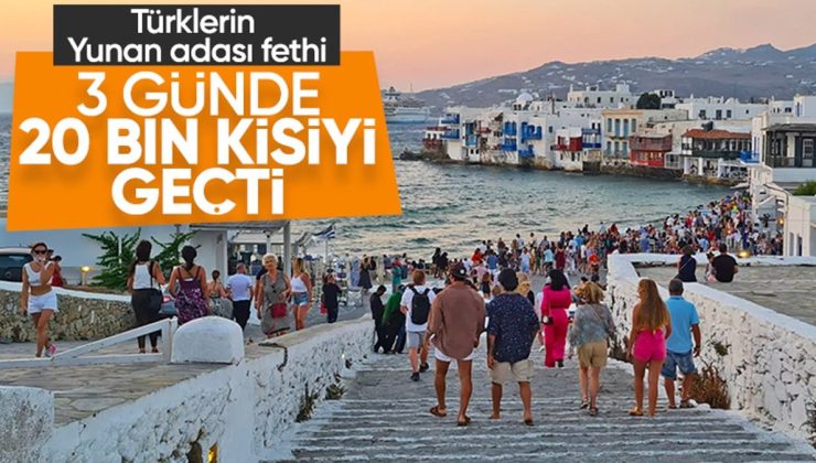 Yunan Adalarına 20 bin Türk Turist Geçti
