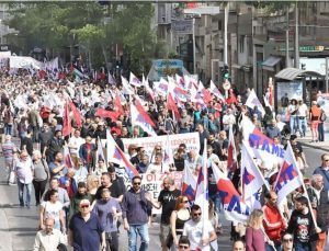 Yunanistan’da personeller greve gitti