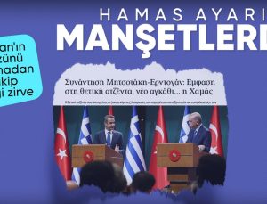 Yunan basını: Erdoğan ile Miçotakis, Hamas konusunda fikirleri
