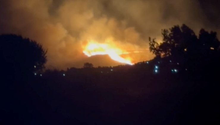 Yunanistan Kos Adası Orman Yangını