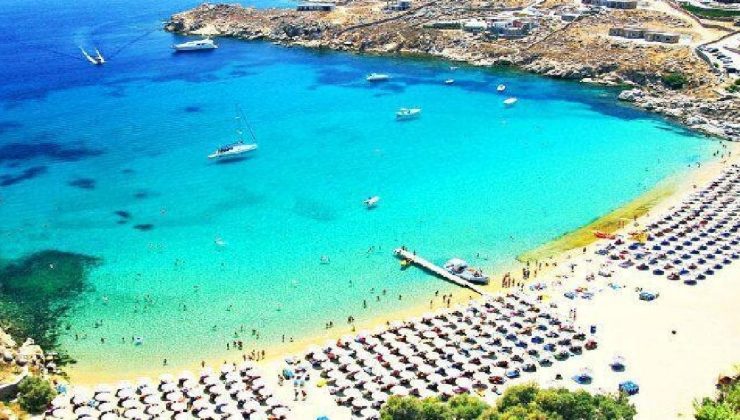 Yunanistan Naxos Adası Plajları Ücretsiz