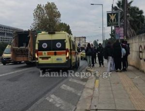 Lamia: Araba 17 yaşındaki öğrenciyi ezdi – FOTO