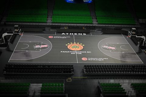 Panathinaikos AKTOR: Virtus Bologna maçı için OAKA’daki cam zeminle ilgili yeni bir plan hazırlıyor