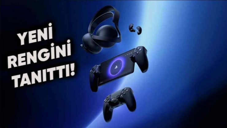 Sony’nin Yeni PS5 Aksesuarları: Gece Siyahı Renk Seçeneği