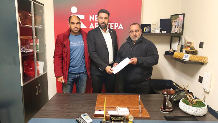 Gümülcinei’deki çiftçilere Ozgür Ferhat’tan destek